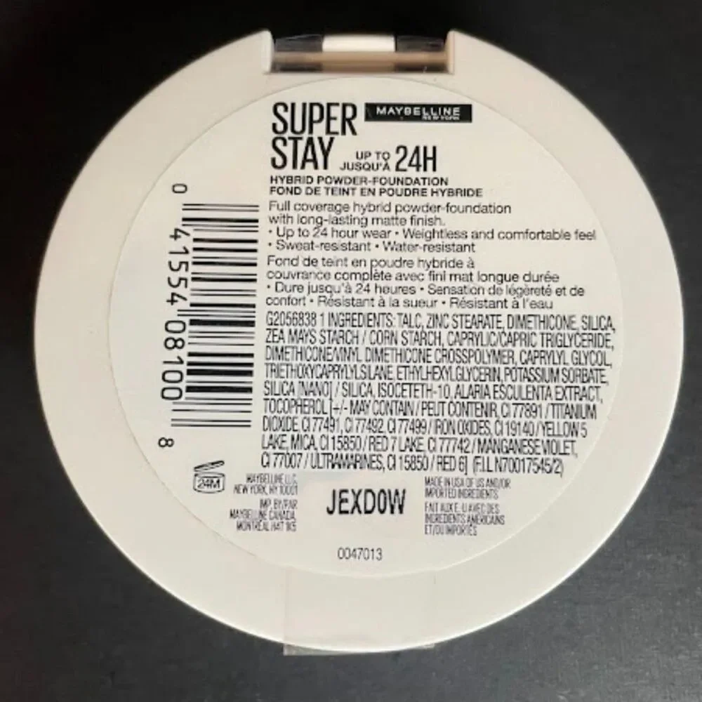 Maybelline superstay 24hr